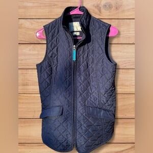 Women's navy blue Vest van heusen